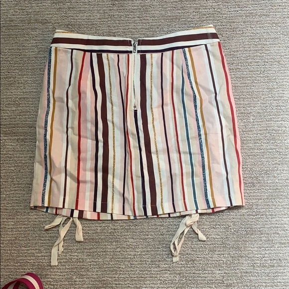 illa illa Colorful Striped Skirt SIZE SMALL - Picture 2 of 3